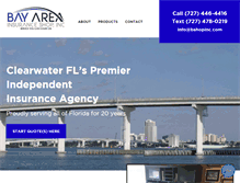 Tablet Screenshot of bayareainsuranceshop.com